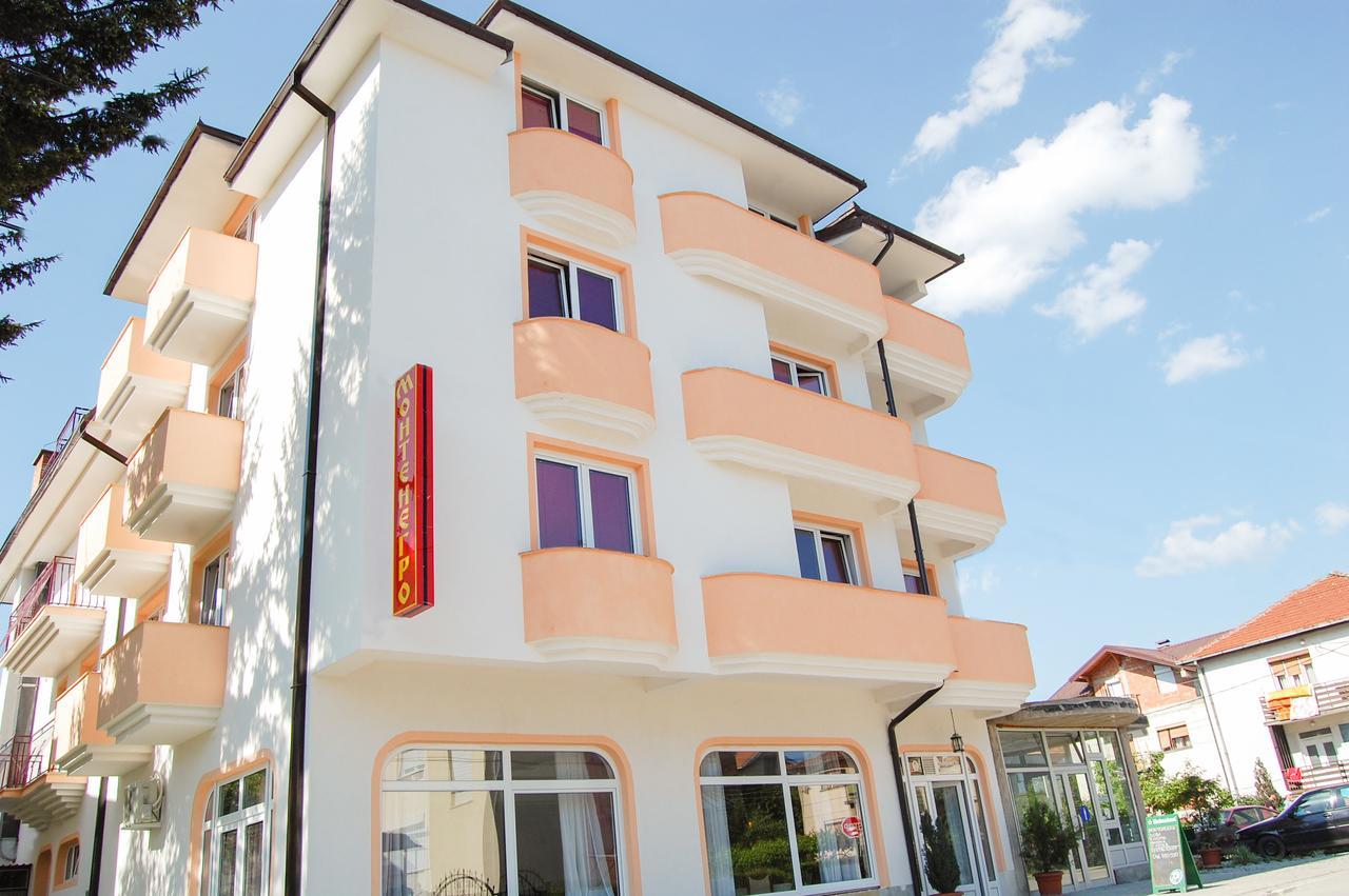 Hotel Montenegro Struga Exterior foto